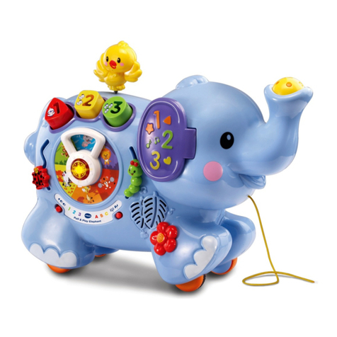 V-tech Pull & Play Elephant Assembly Instructions