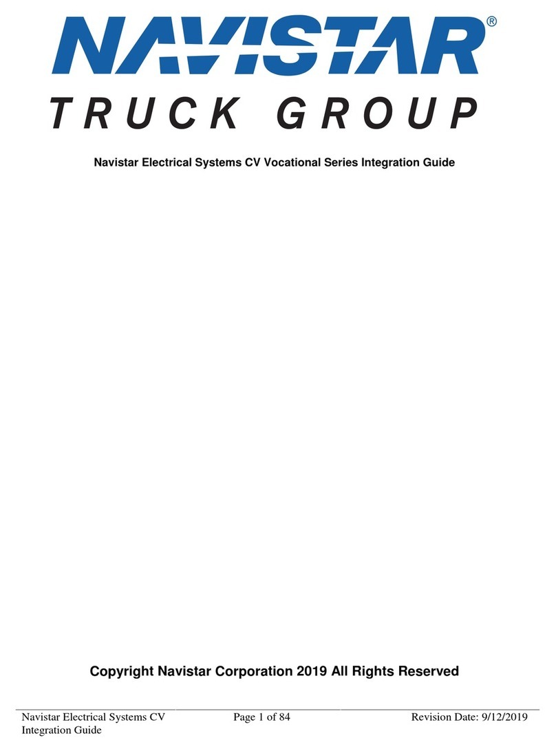 Navistar CV 2019 Series Integration guide