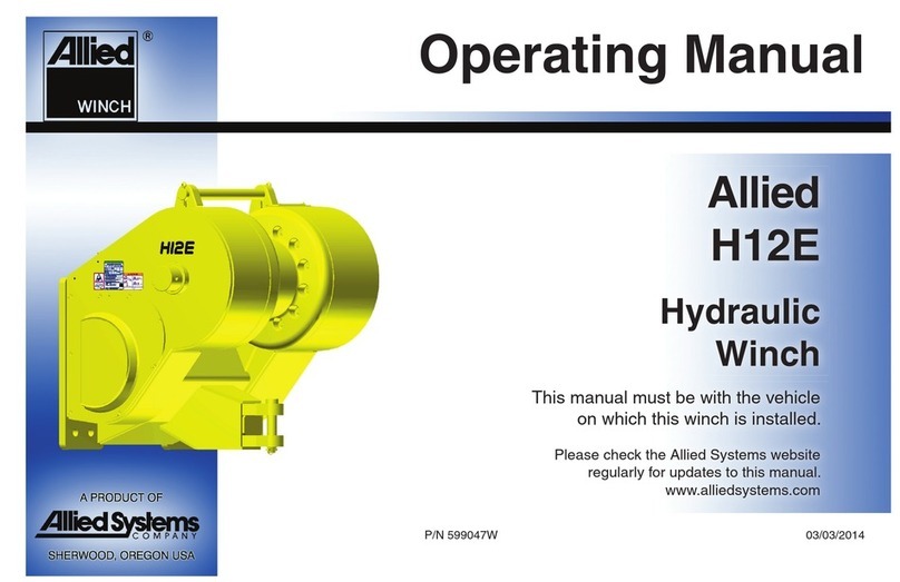 Allied Systems H12E operating manual