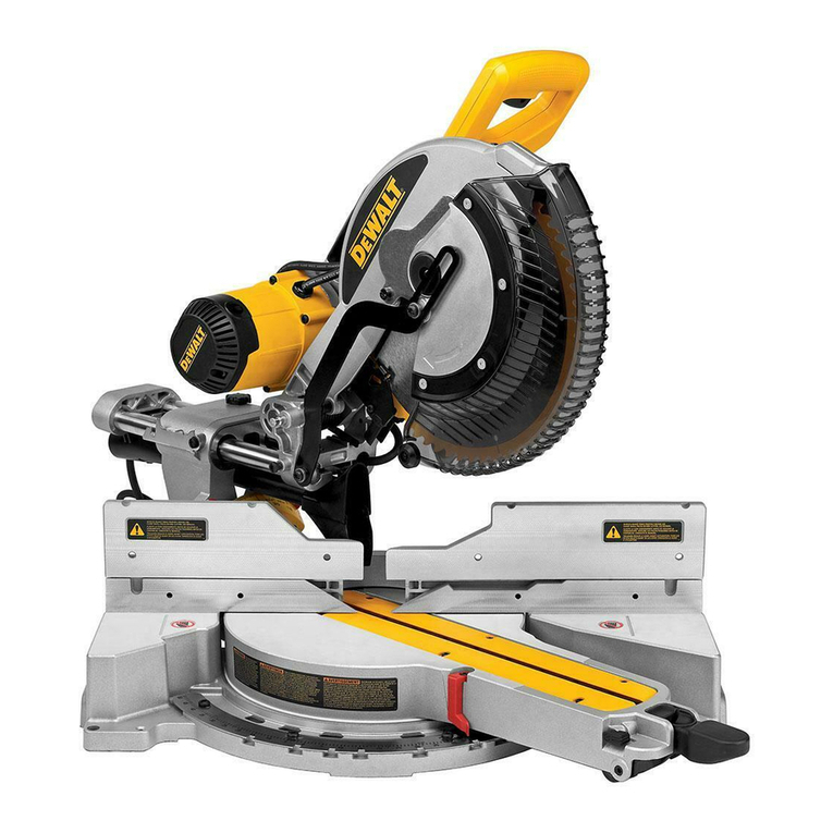 DeWalt DWS779 Original instructions