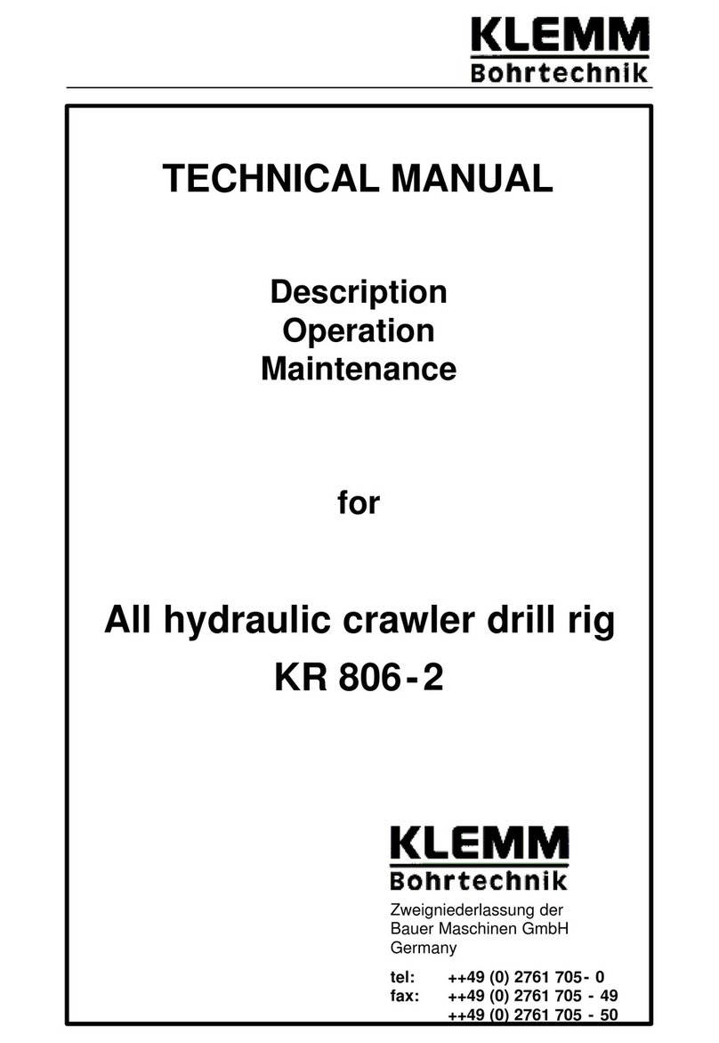 KLEMM KR 806-2 Technical manual