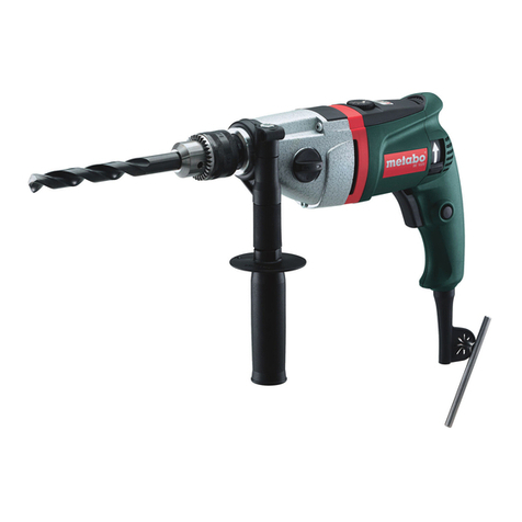 Metabo BE 710 - operating instructions