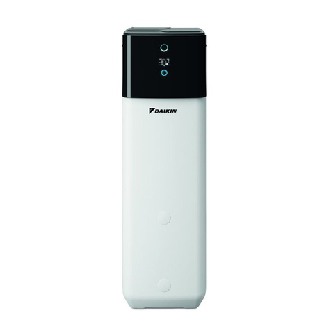 Daikin EHSXB04P30D Installation and maintenance instructions