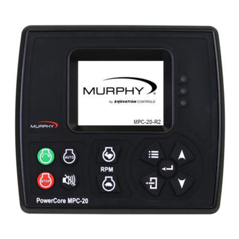 Enovation Controls MURPHY PowerCore MPC-20-R2 Operation manual