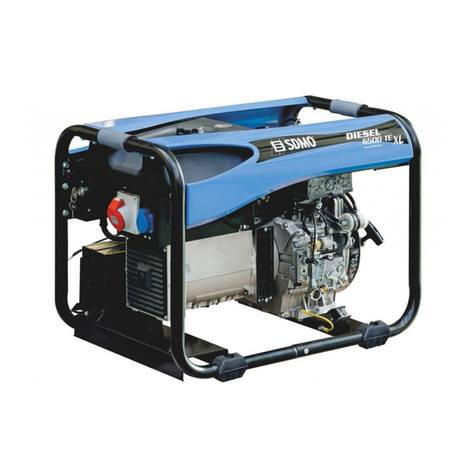 SDMO 6500 TE Instructions for use