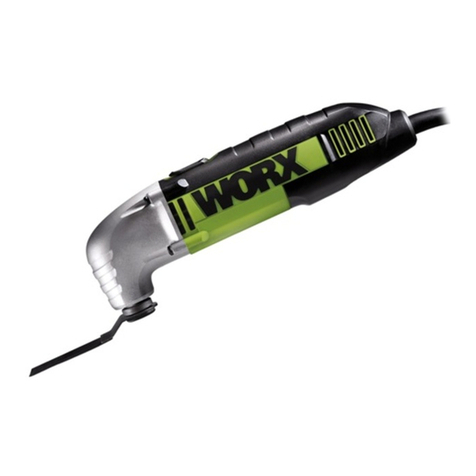 Worx Professional Sonicrafter WU678 User manual