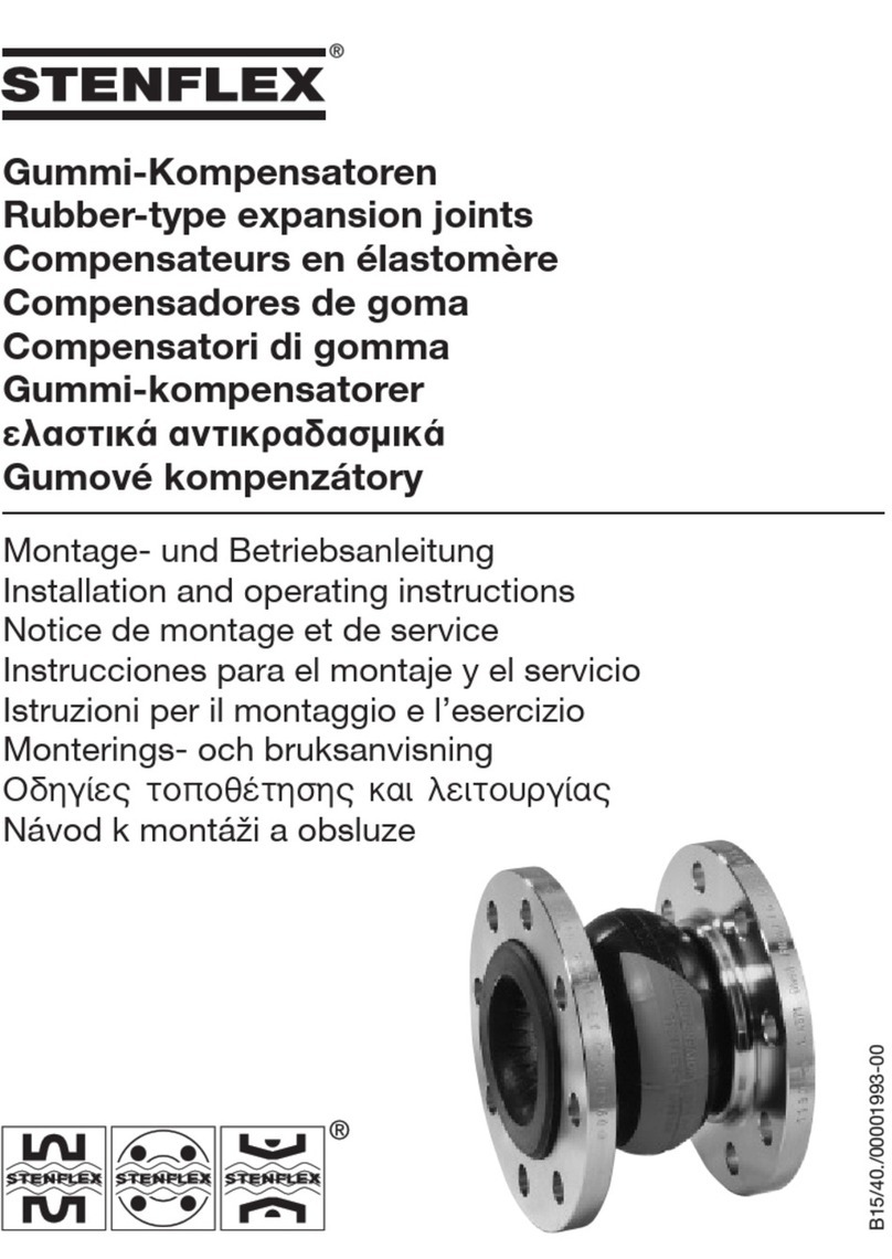 Stenflex A Series Installation and operating instructions Stenflex A Series Installation and operating instructions