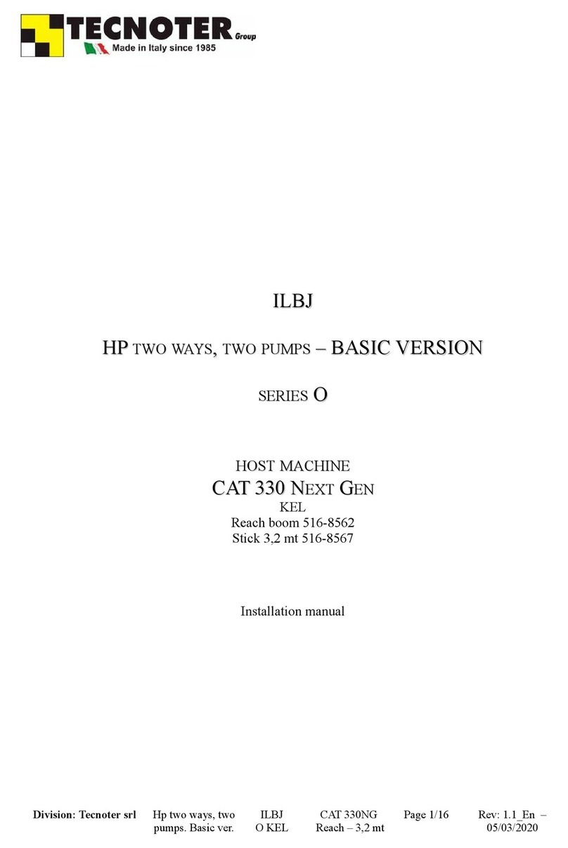 TECNOTER ILBJ O Series installation manual