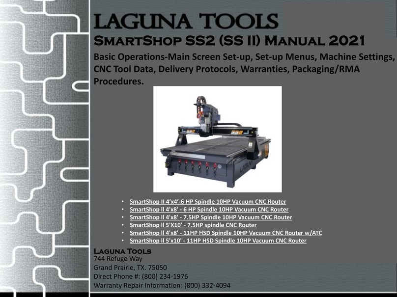 Laguna Tools SmartShop SS2 manual