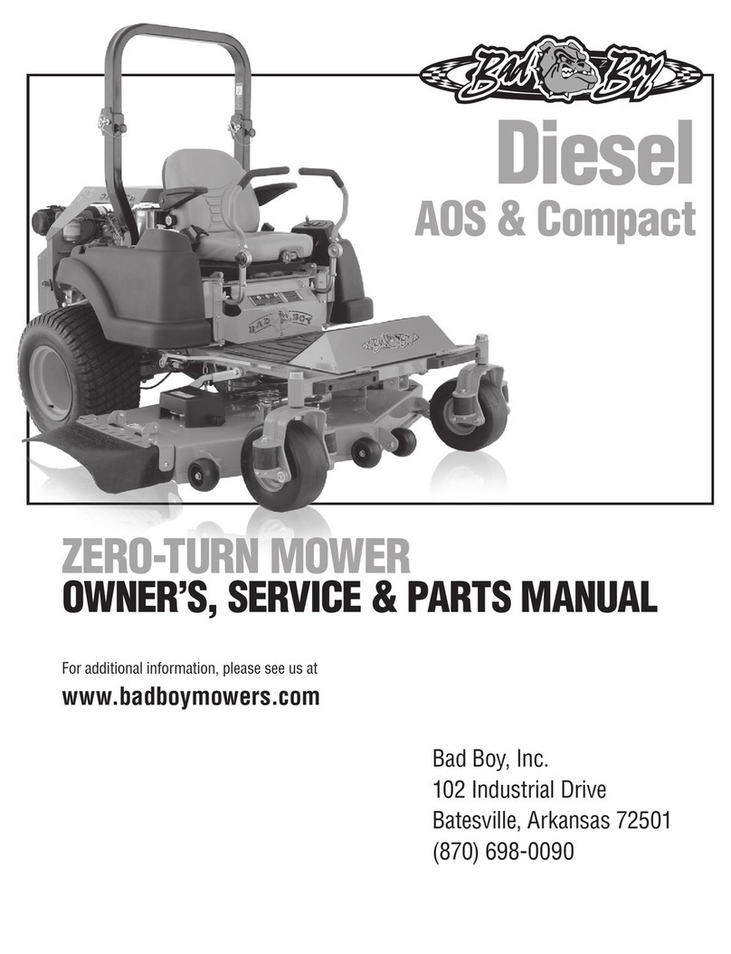 Bad Boy AOS Diesel owner's manual