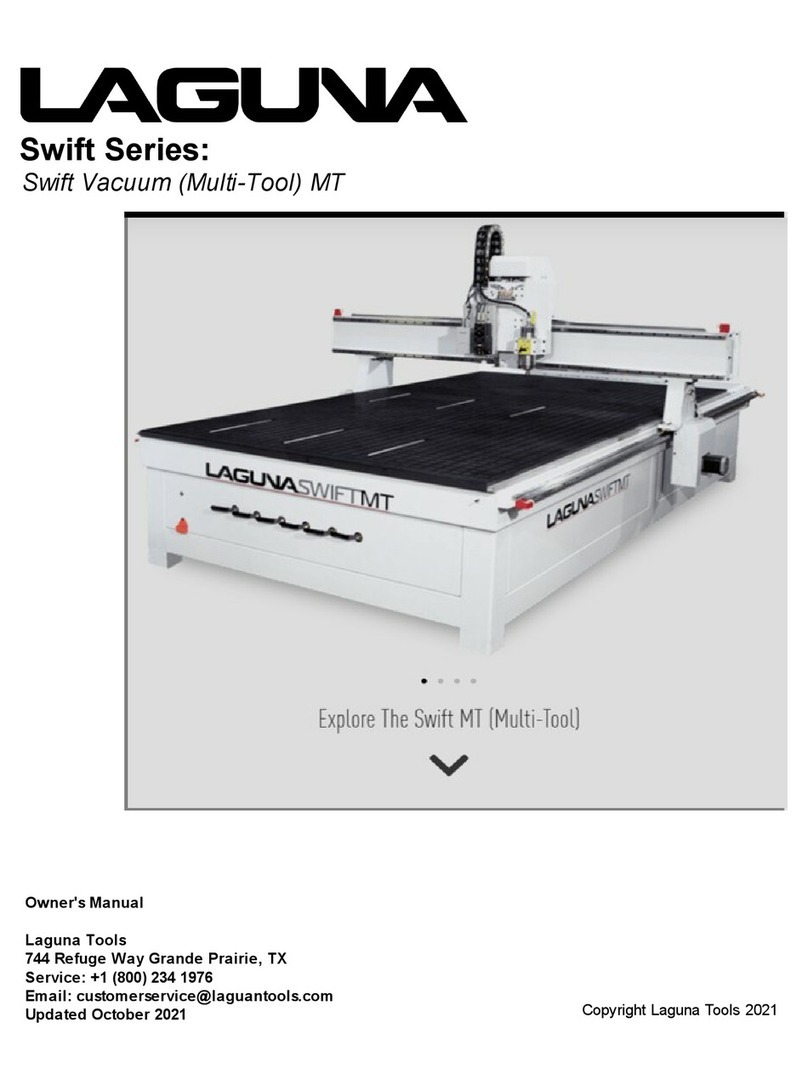 Laguna Tools Swift Series owner's manual