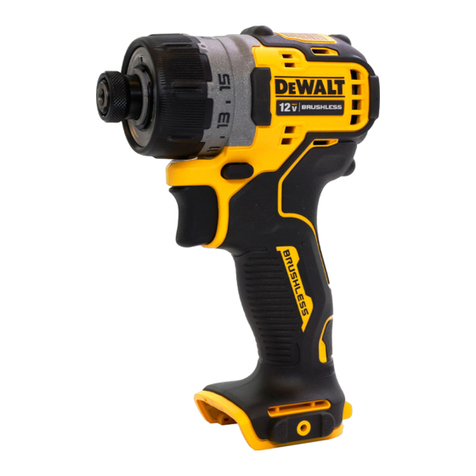 DeWalt DCF601 Original instructions