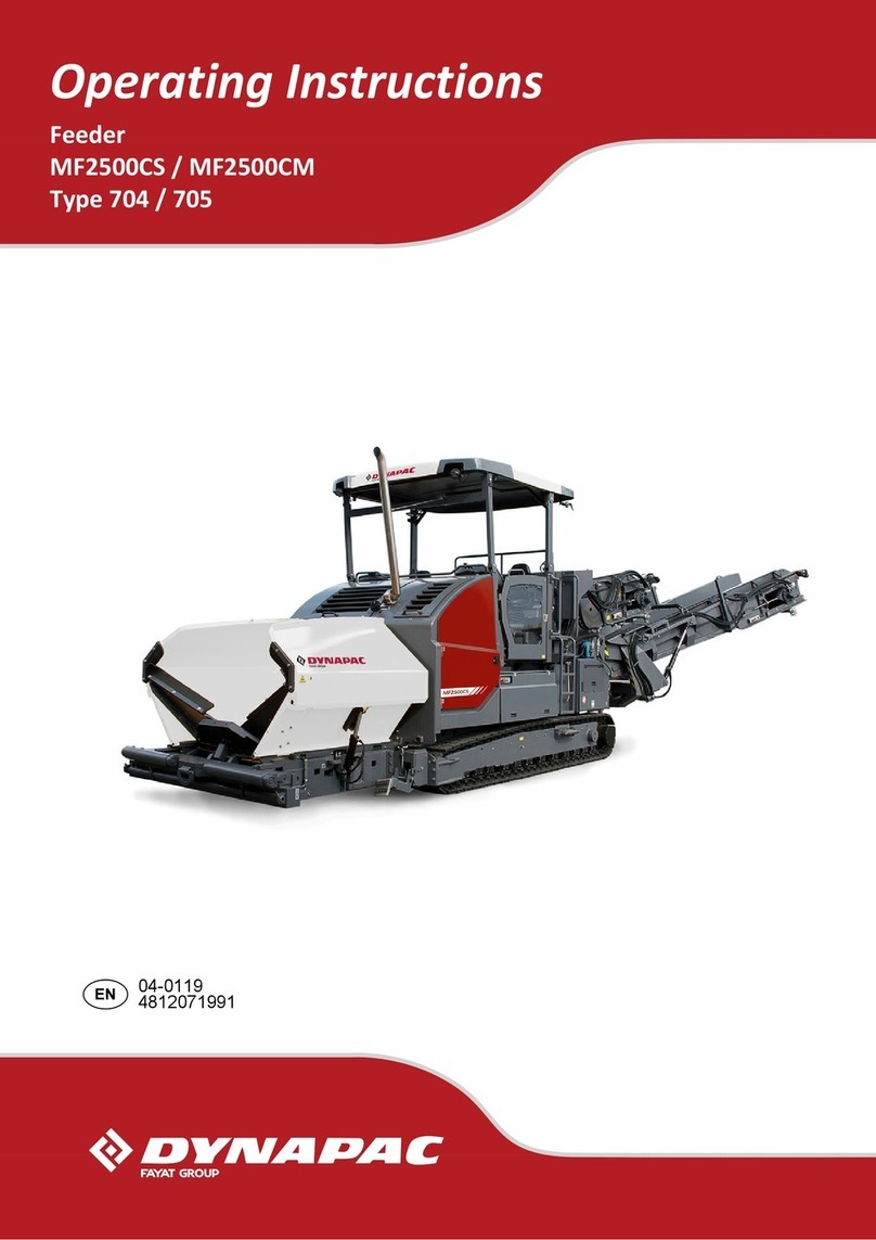 Dynapac MF2500CS operating instructions Dynapac MF2500CS operating instructions