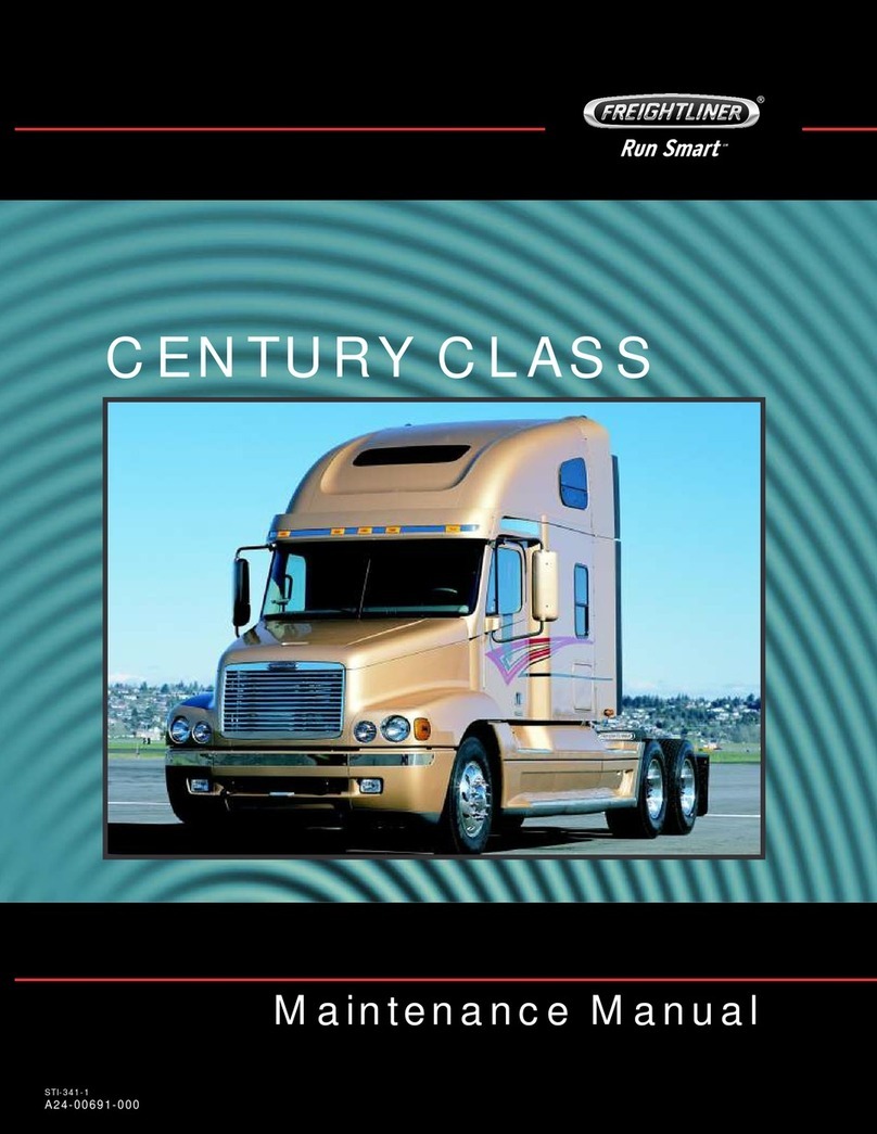 freightliner CENTURY CLASS 2011 Maintenance manual