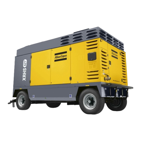 Atlas Copco XRHS 527 Cd C3 WUX instruction manual