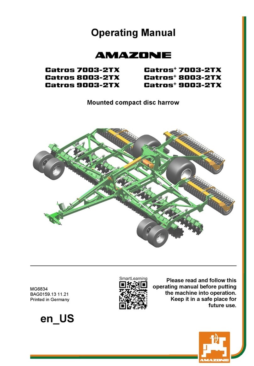 AMAZONEN-Werke Catros 7003-2TX Operationg Manual