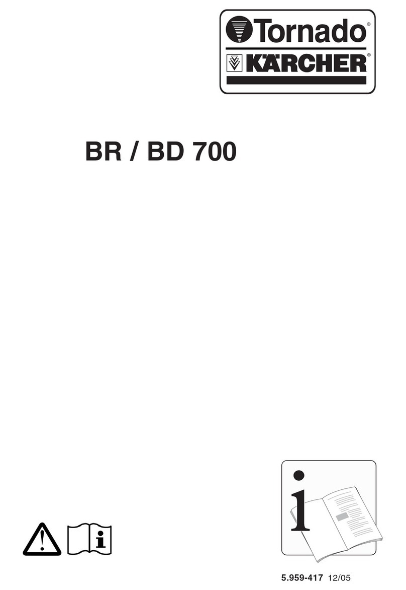 Tornado KARCHER BR 700 User manual Tornado KARCHER BR 700 User manual