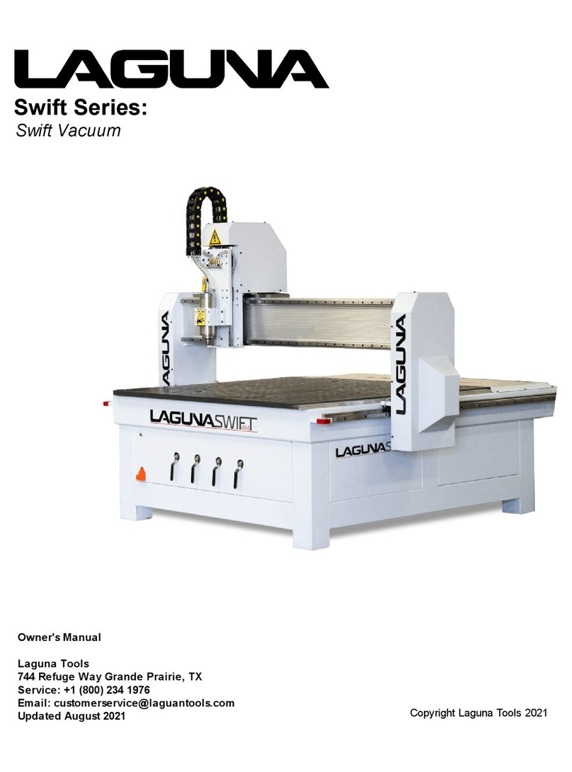 Laguna Tools Swift Series User manual