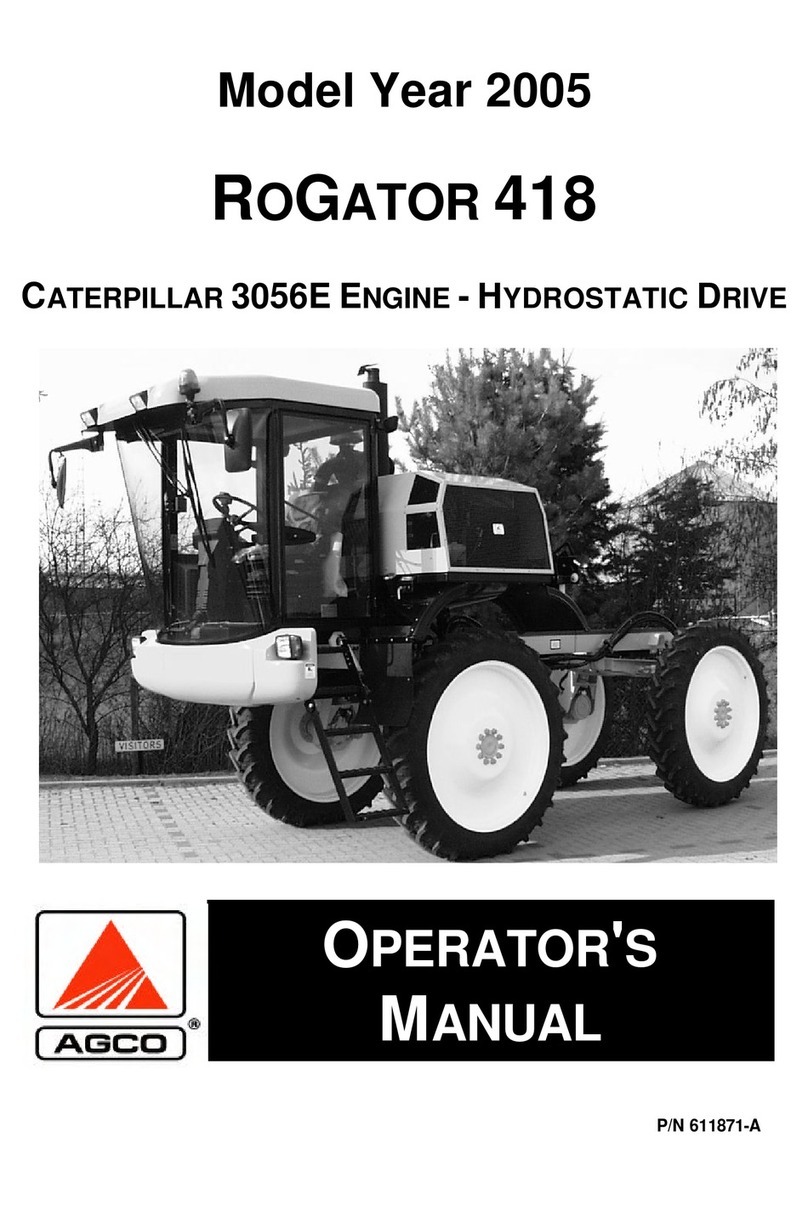 AGCO ROGATOR 418 User manual