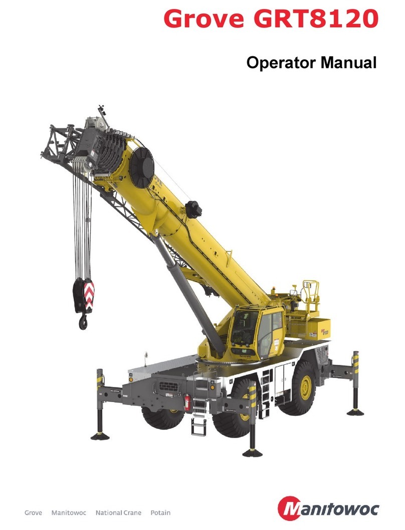 Manitowoc Grove GRT8120 User manual