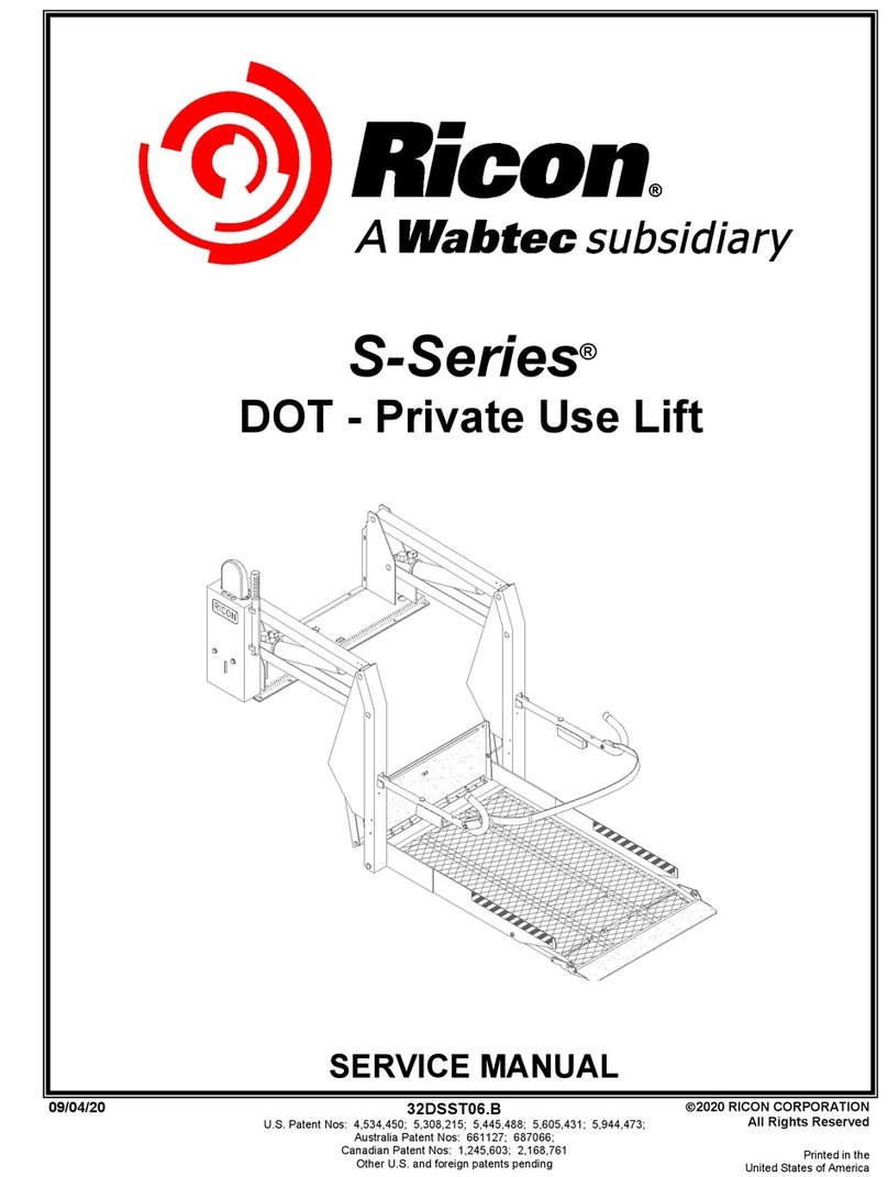 Wabtec Ricon S Series User manual Wabtec Ricon S Series User manual