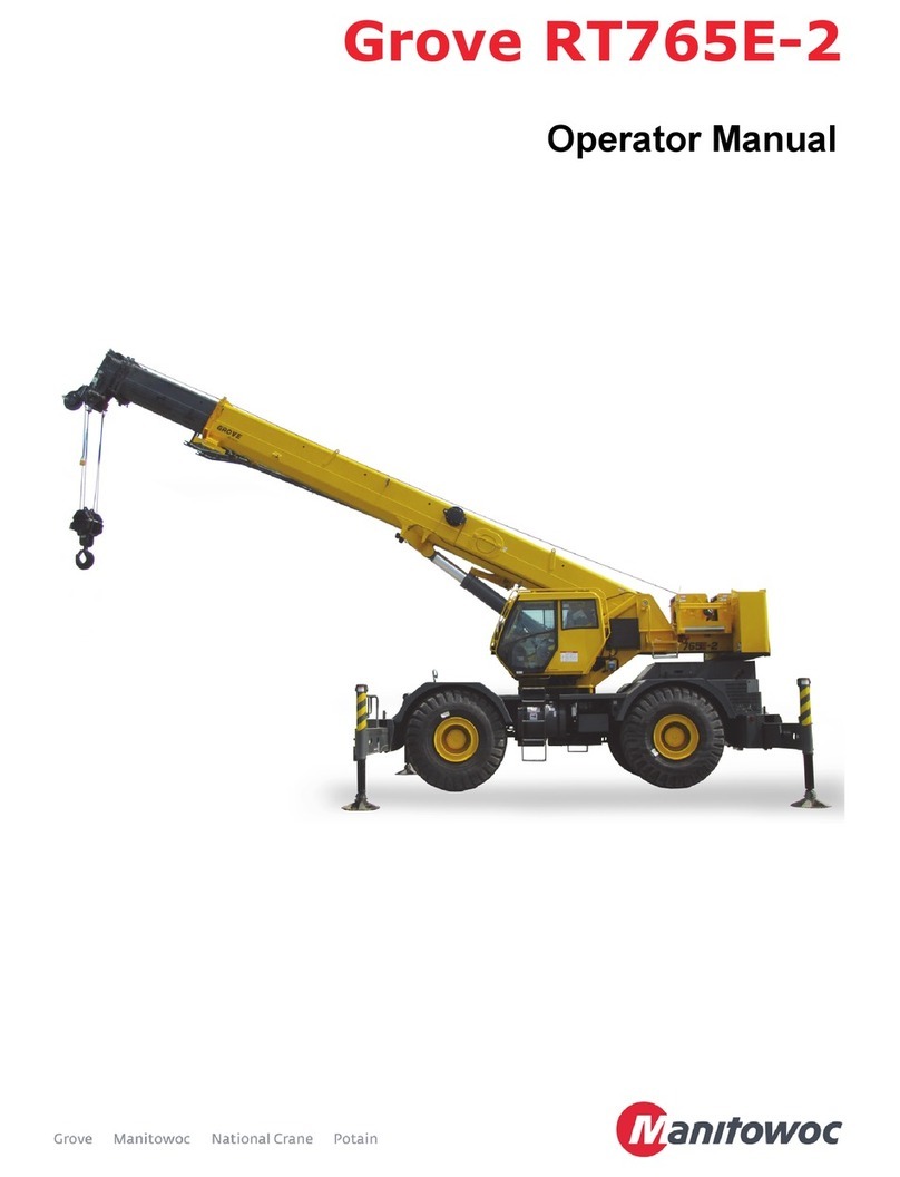 Manitowoc Grove RT765E-2 User manual