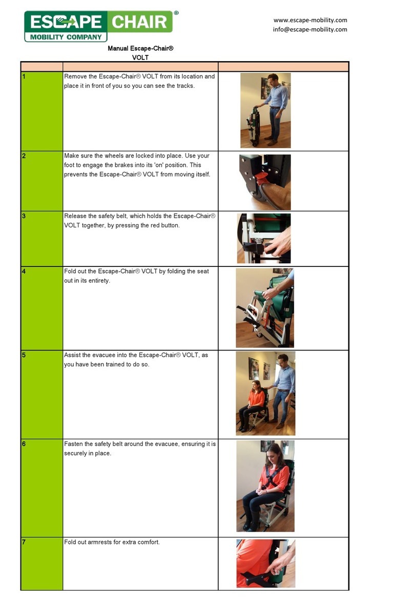Escape Escape Chair VOLT manual
