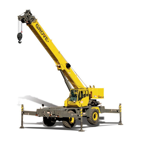Manitowoc Grove RT530E-2 Installation and user guide