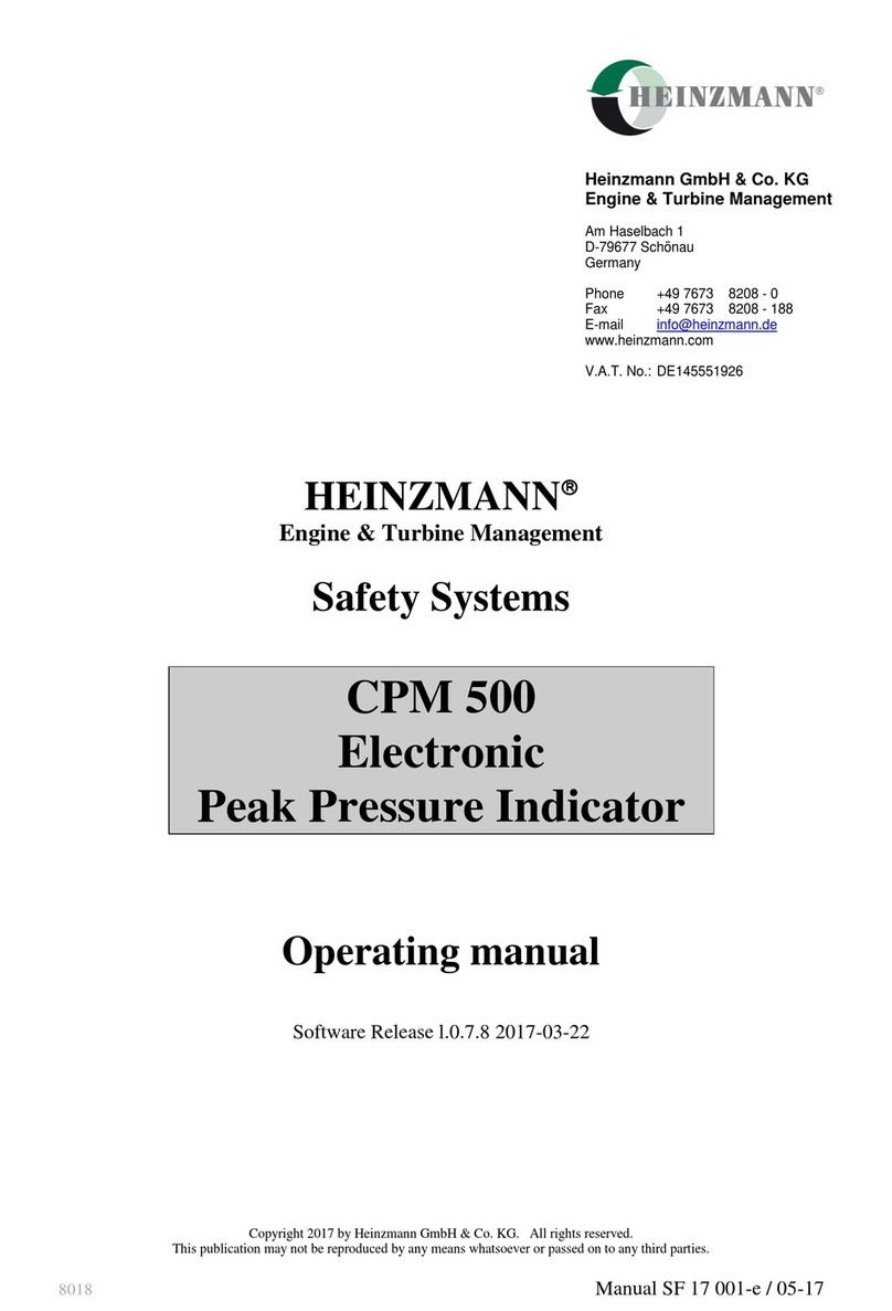 Heinzmann Triton CPM 500 manual