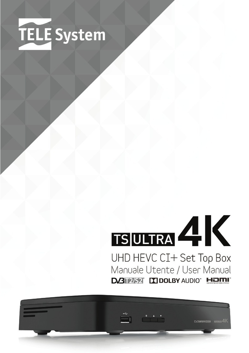 Telesystem TS ULTRA 4K User manual