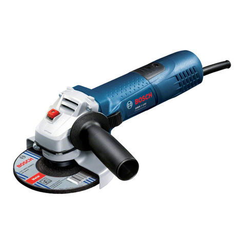 Bosch GWS Professional 7-100 GWS Professional User manual