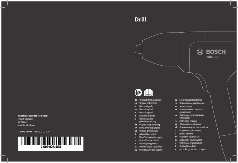 Bosch YOU Series Original instructions