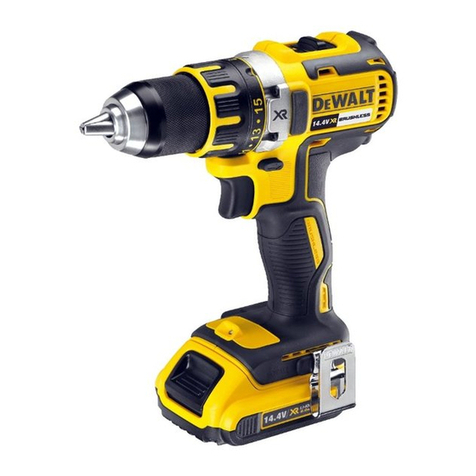 DeWalt XR Li-Ion DCD732 User manual