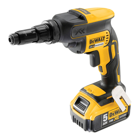 DeWalt XR Li-ION DCF622 Original instructions