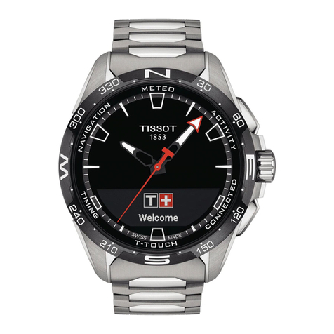 Tissot T-Touch Connect Solar User manual