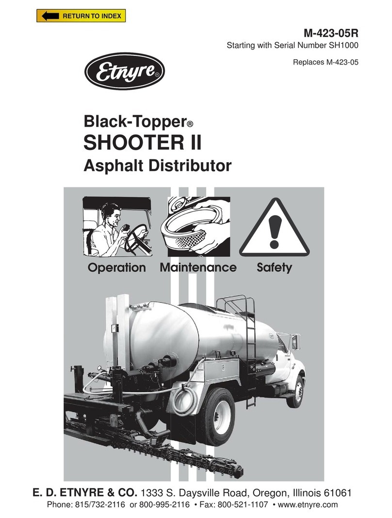 Etnyre Black-Topper Shooter II User guide