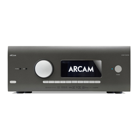 Arcam AV40 User manual