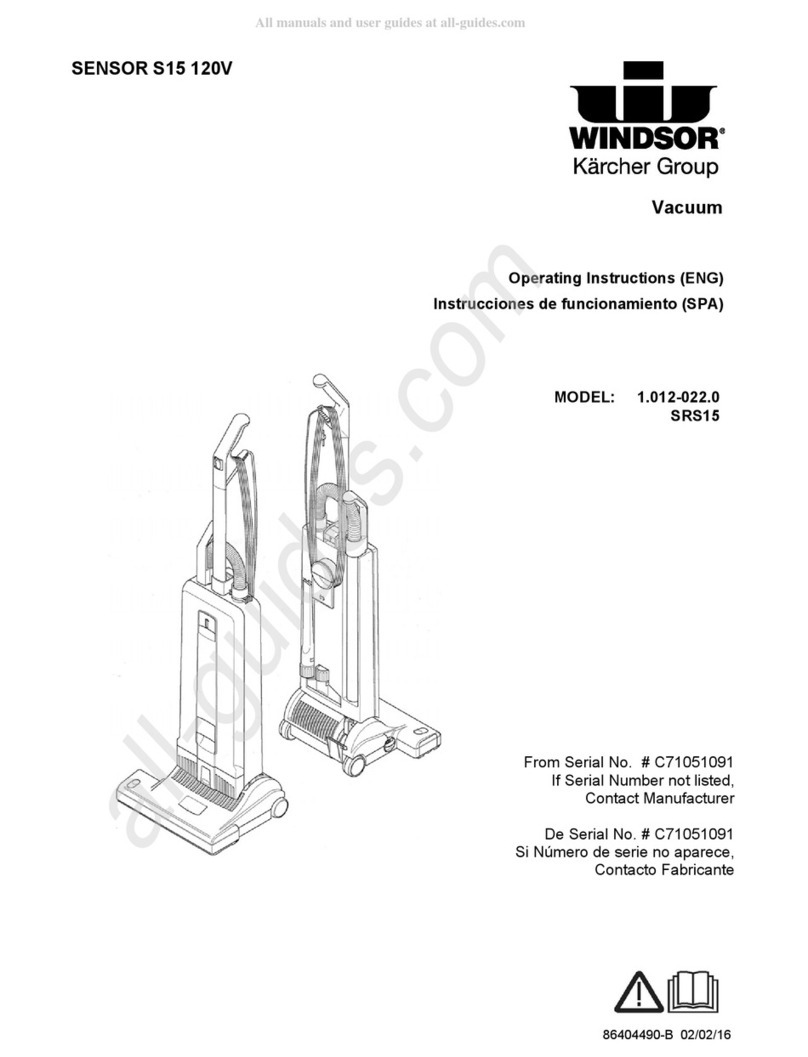 Windsor Sensor SRS15 User manual