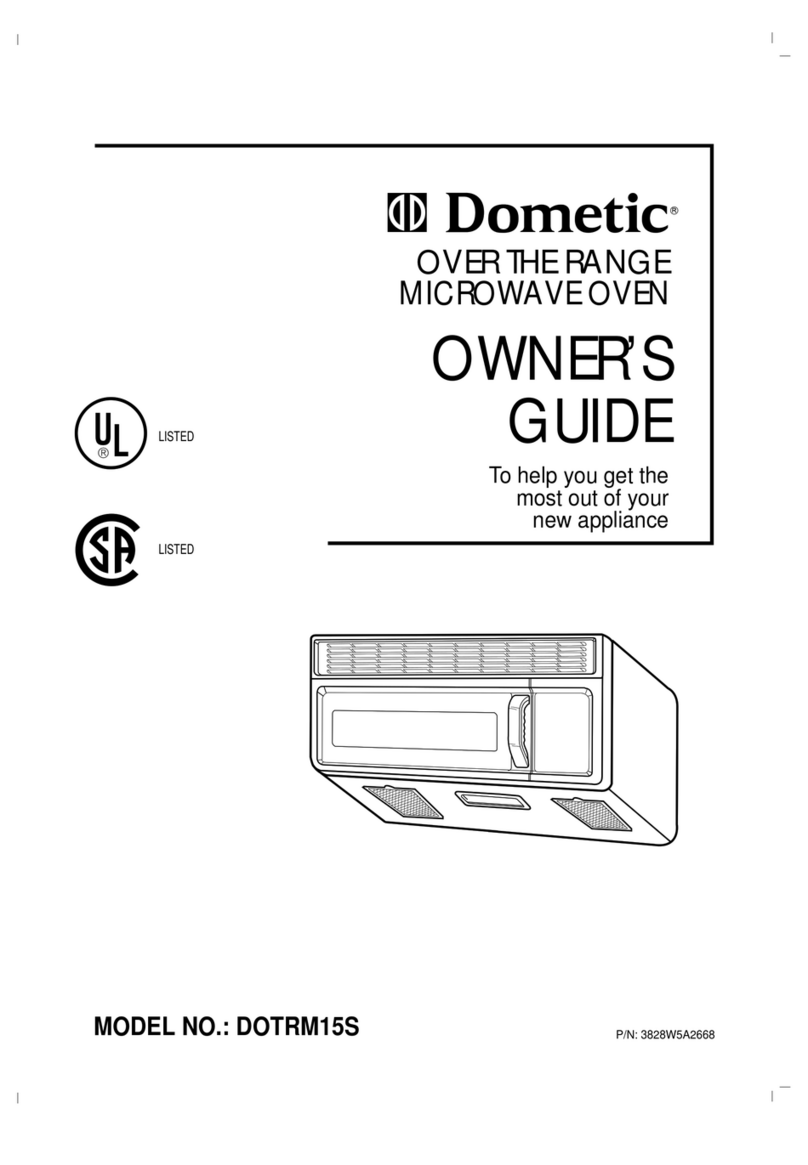 Dometic DOTRM15S owner's guide