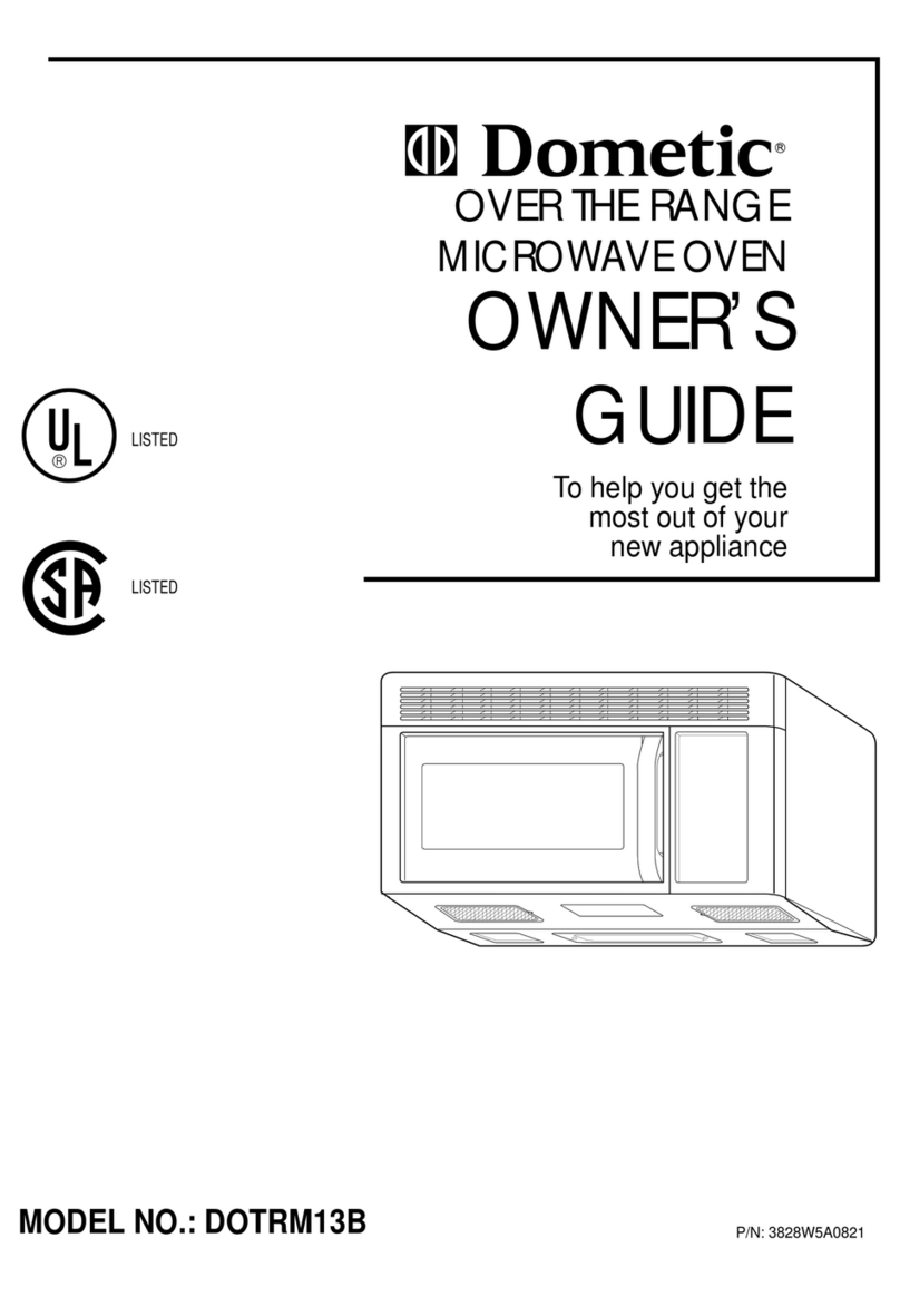 Dometic DOTRM13B owner's guide
