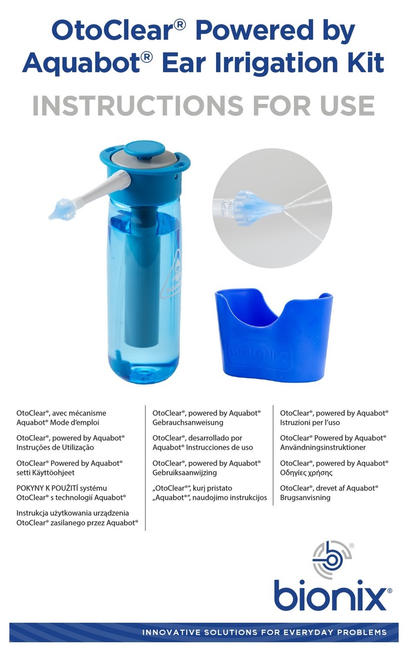 Bionix Aquabot OtoClear 7270 Instructions for use Bionix Aquabot OtoClear 7270 Instructions for use