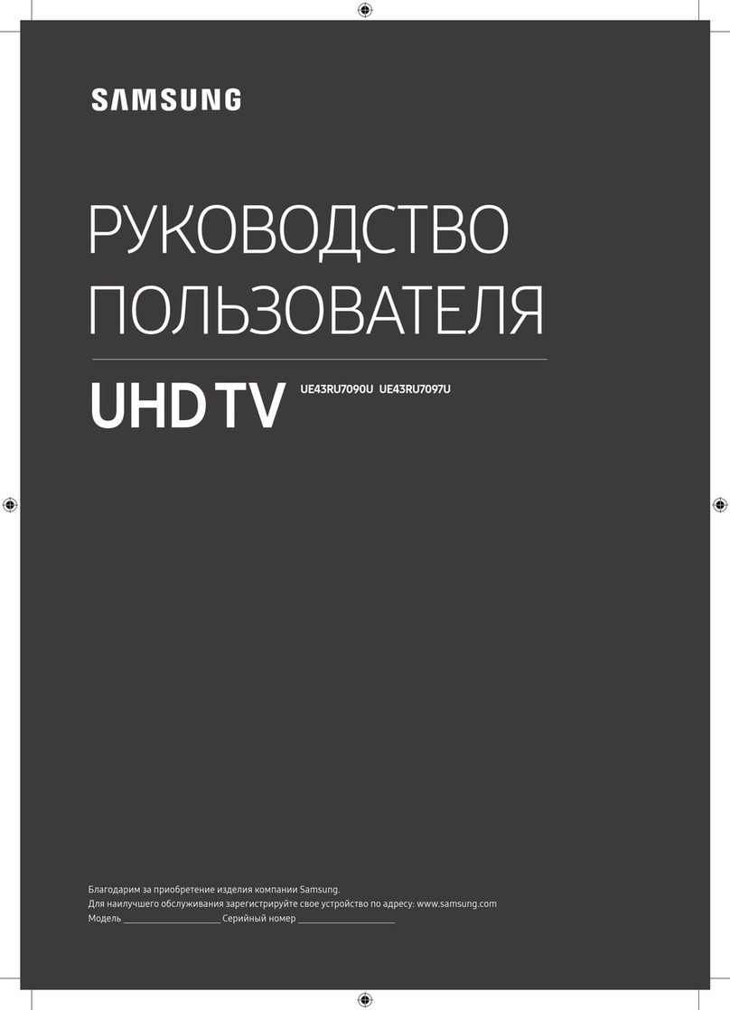Samsung UE43RU7090U User manual