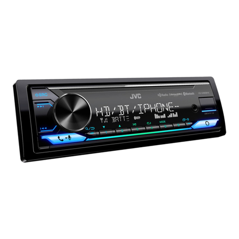 JVC KD-X480BHS User manual
