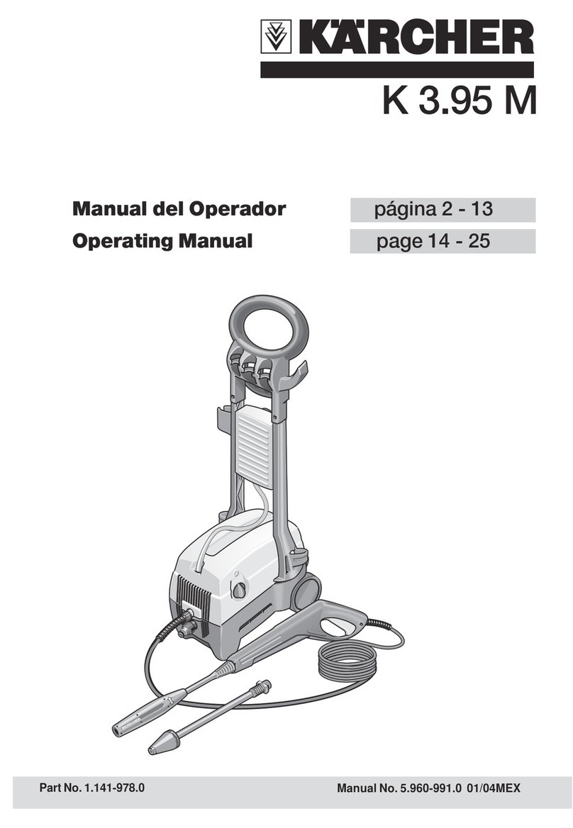 Kärcher K 3.95 M operating manual