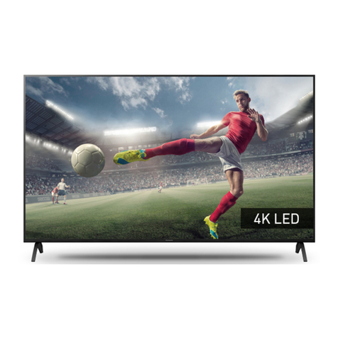 Panasonic JX800G Series User manual