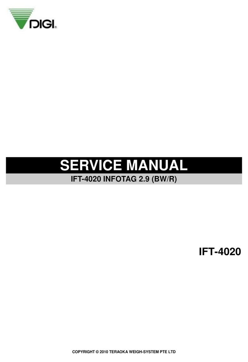 Digi INFOTAG 2.9 Service manual