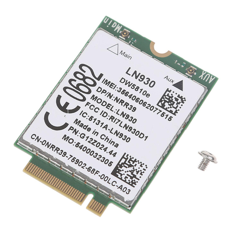 Telit Wireless Solutions M.2 N930 Series Hardware user's guide