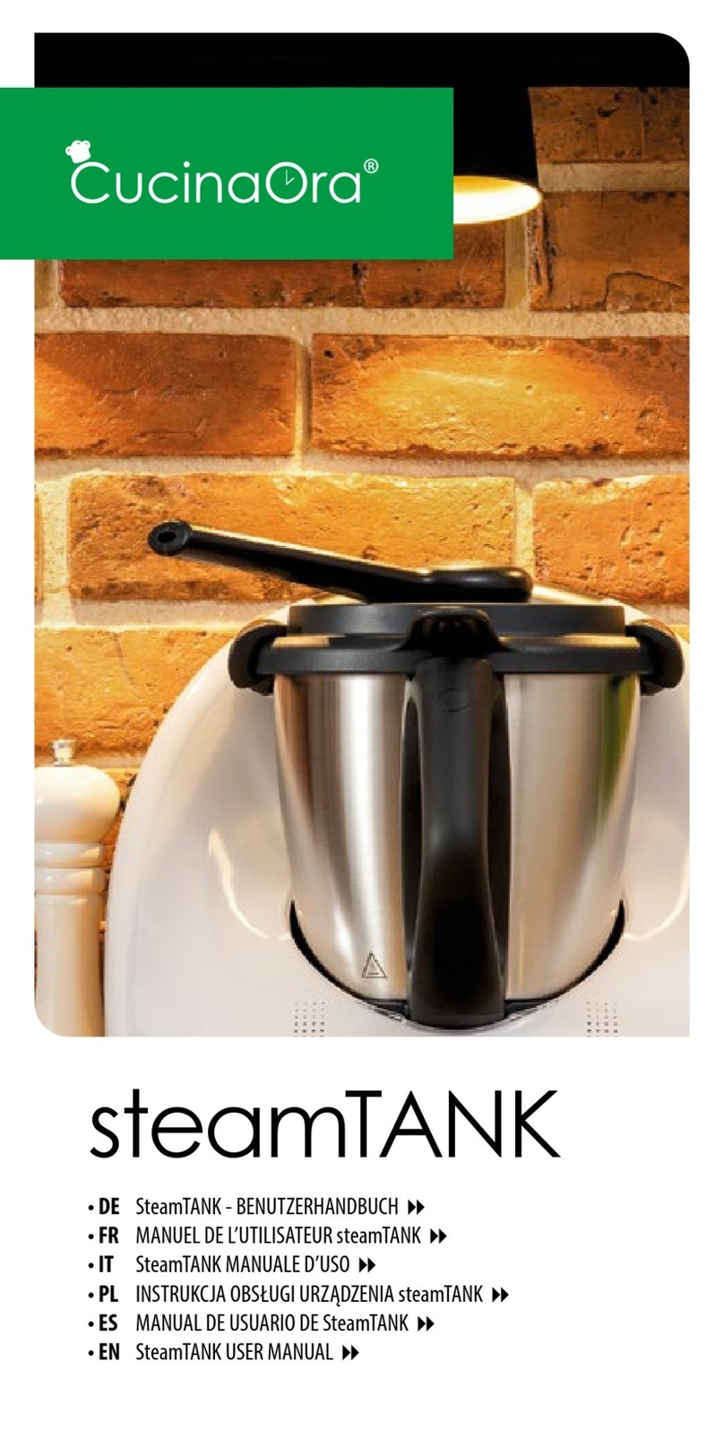 CucinaOra steamTANK user manual