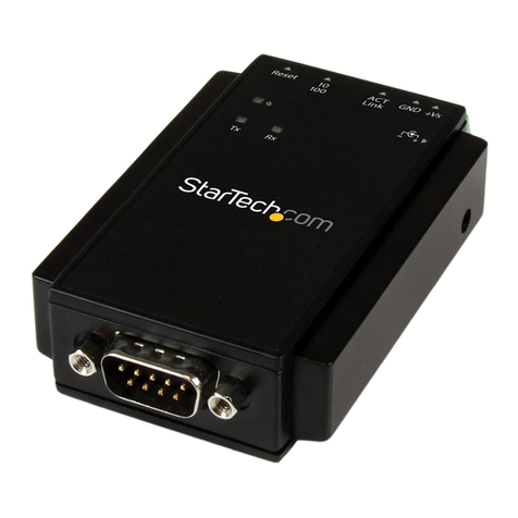 StarTech.com NETRS232 Quick installation guide