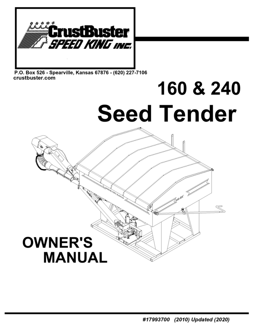 CrustBuster Seed Tender 160 owner's manual